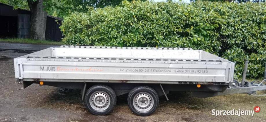 Przyczepa ciężarowa zarejestrowana sprzedam