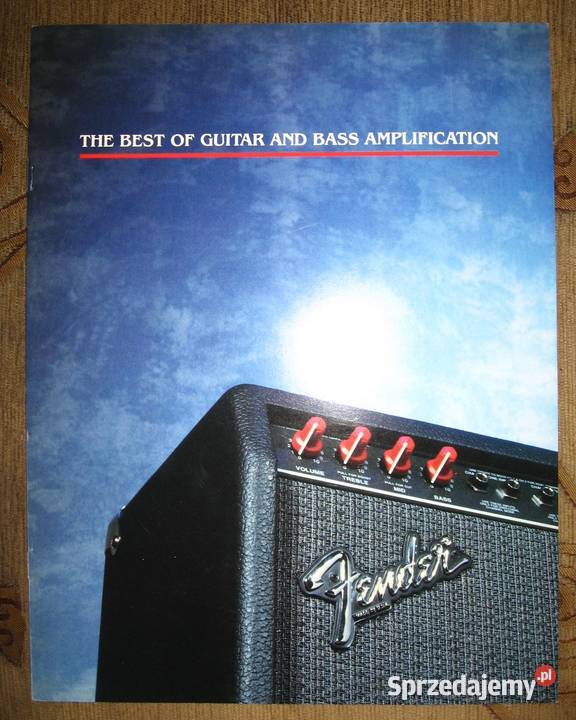 Fender The Best of Guitar and Bass Amplification Kępice
