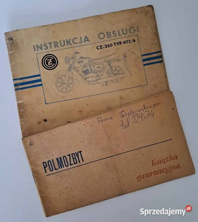 Jawa CZ 350 Cezet 350 4726 Oryginalny Stan