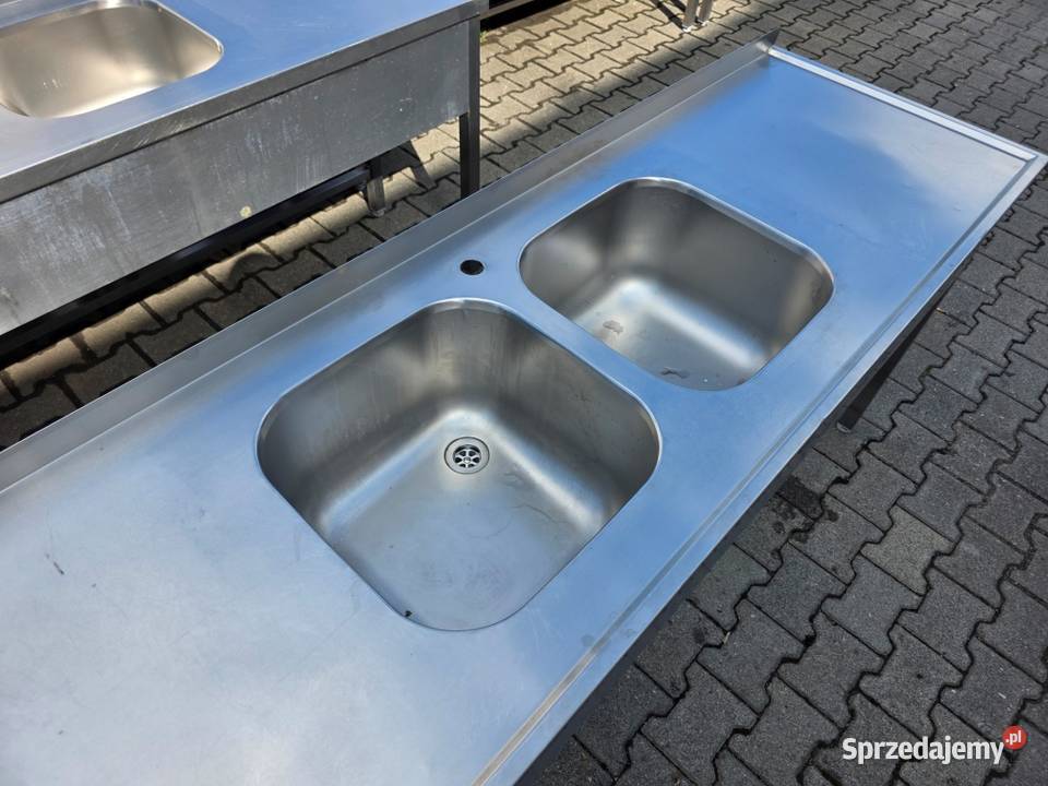Zlew 2 Komorowy Z Blatem Roboczym 2006085 M1037 Gastronomia Nowe Skalmierzyce