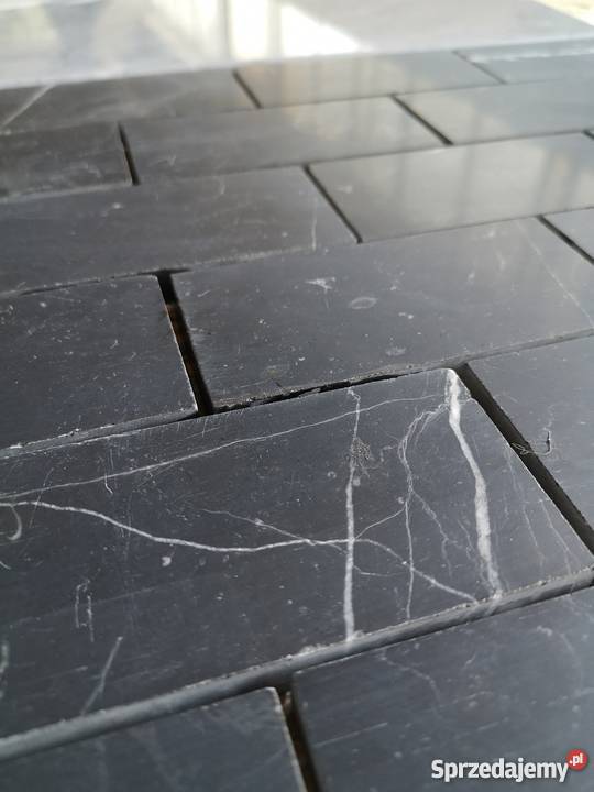 Mozaika marmurowa BRICK Nero Marquina mat