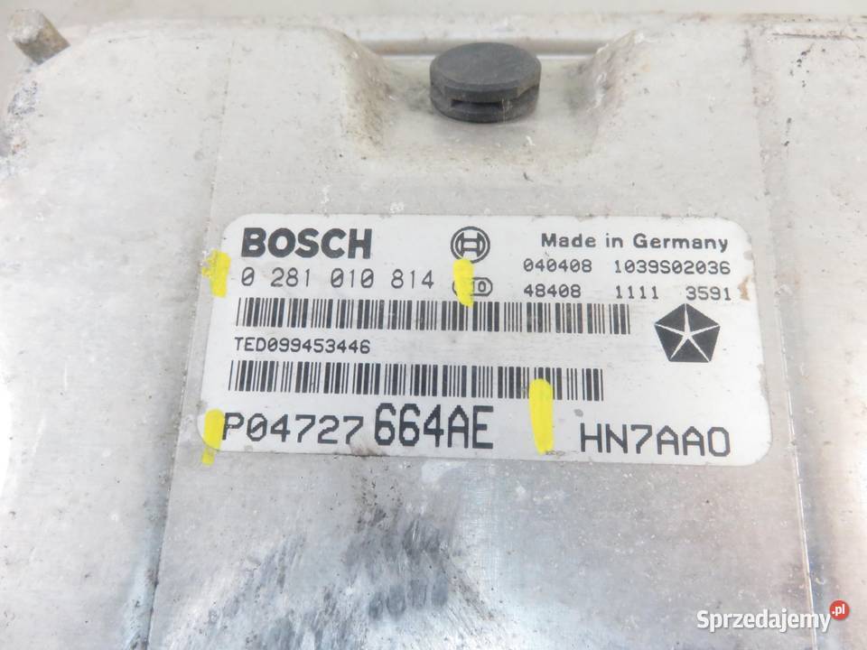 STEROWNIK CHRYSLER VOYAGER IV 25 CRD 0281010814