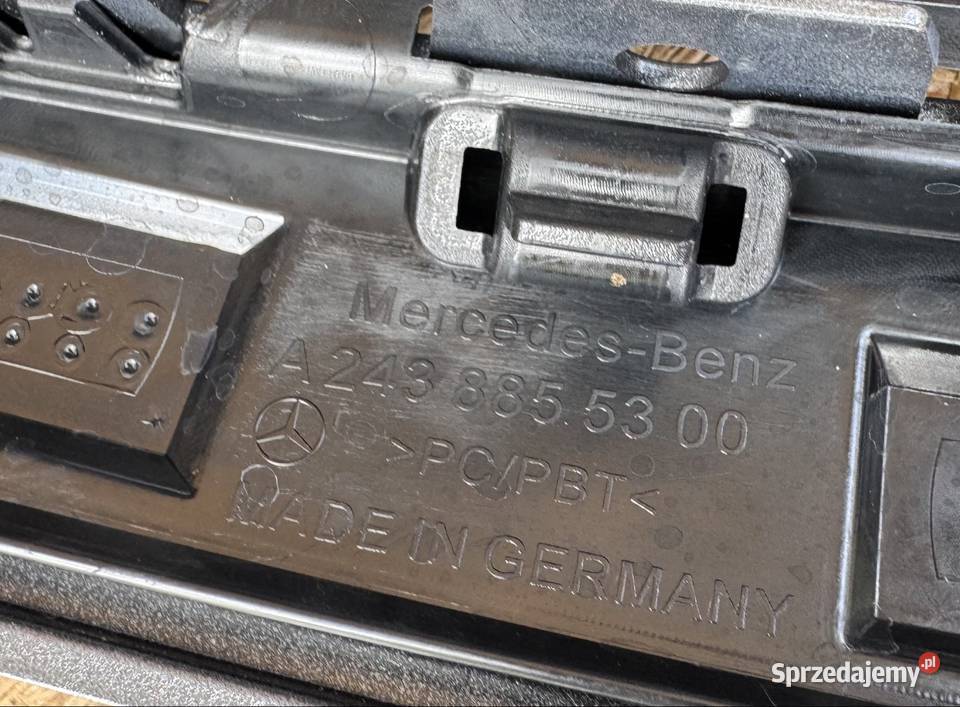 Maskownica osłona pasa przód MercedesBenz EQB wielkopolskie Międzychód