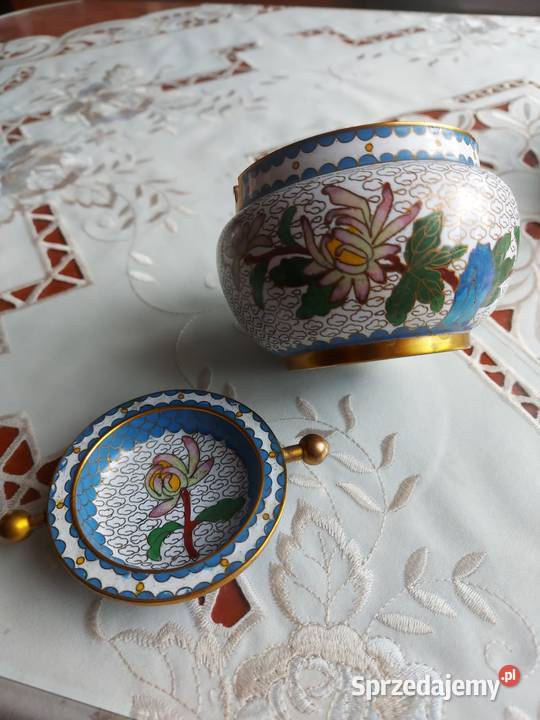Emalia komórkowa Cloisonne śląskie Rybnik