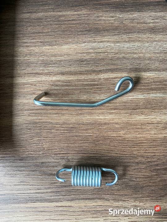 NOWY POLSKI ZESTAW stopka centralna sprężyna WSK śląskie Bielsko-Biała