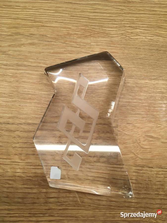 Klucz wiolinowy Mats Jonasson kryształ przycisk