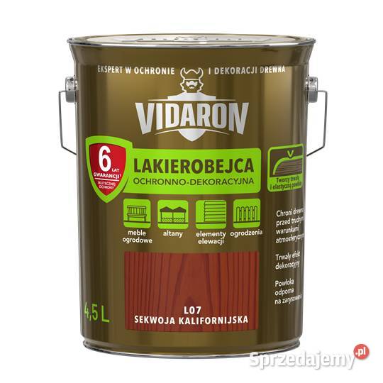 Lakierobejce impregnaty VIDARON Bejce i lakierobejce Grodzisk Wielkopolski