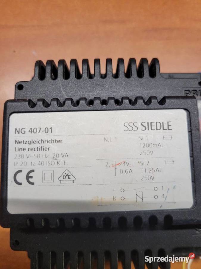 NG 40701 Siedle używał zasilacza 24 V DC o Nowy Sącz