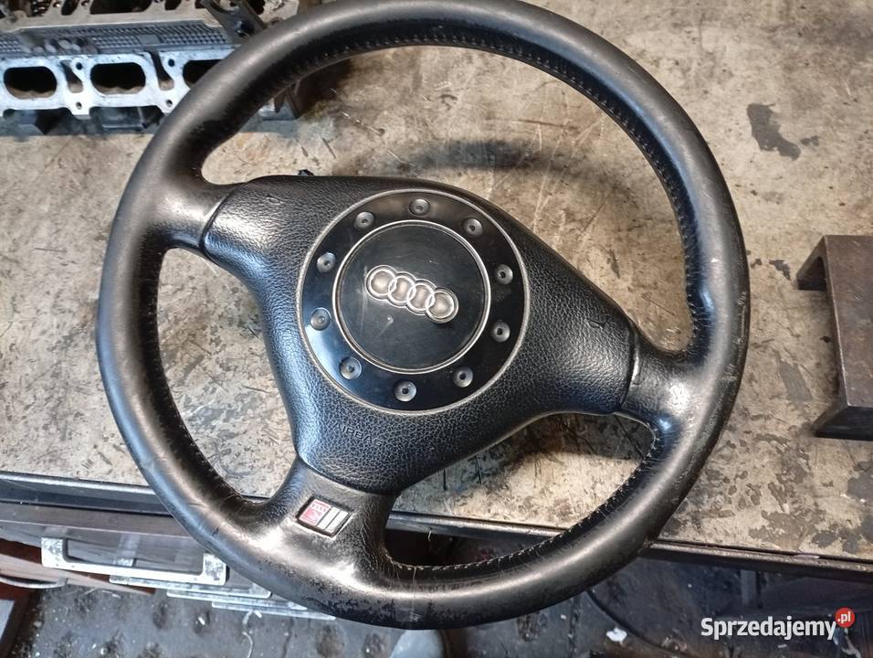 Kierownica audi a4 b5 sline skóra wąski osobowe Kierownice Gorlice