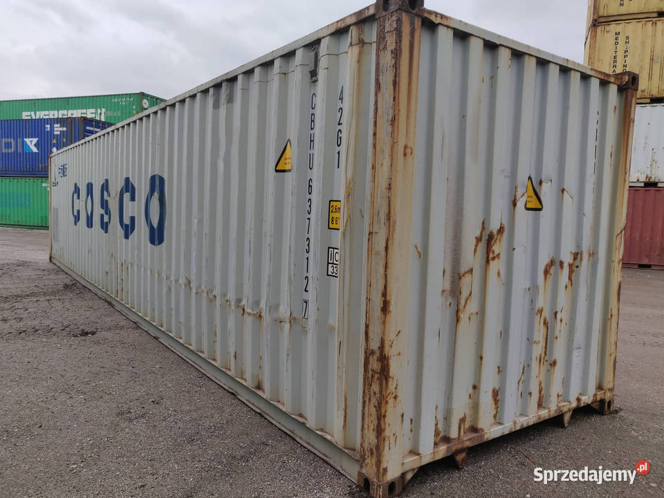 Kontener morski magazynowy 40 DVHC 12 metrowy Dębno