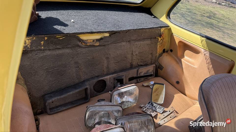 Fiat 126 st pierwsza wersja 1978r do dokończenia Siedlce