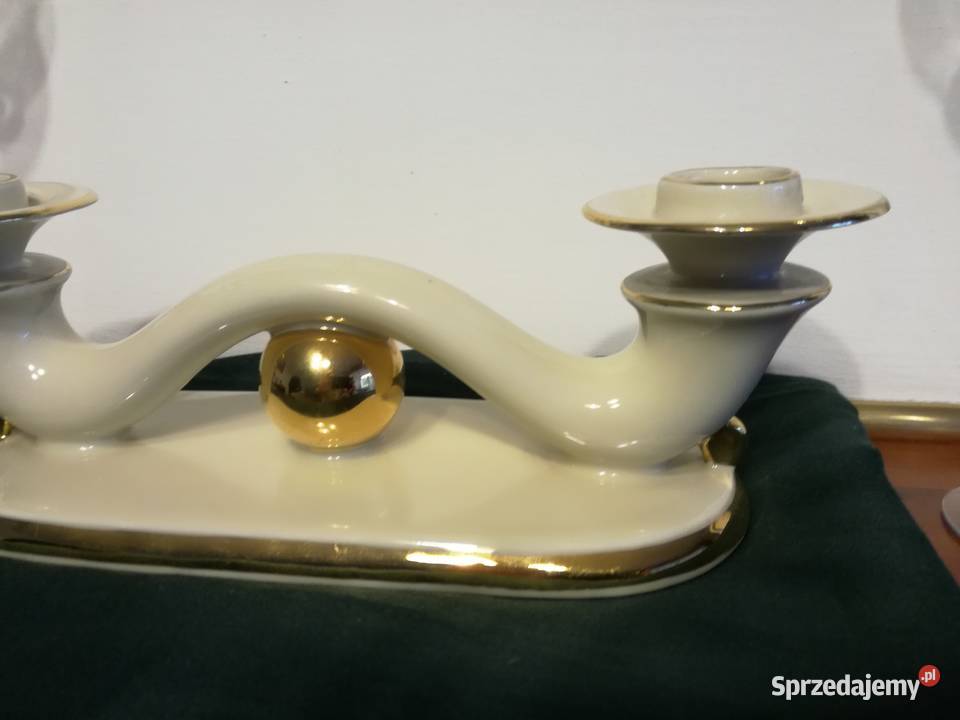 Przepiękny stary świecznik Hertel Jacob Bavaria Jastrzębie-Zdrój sprzedam