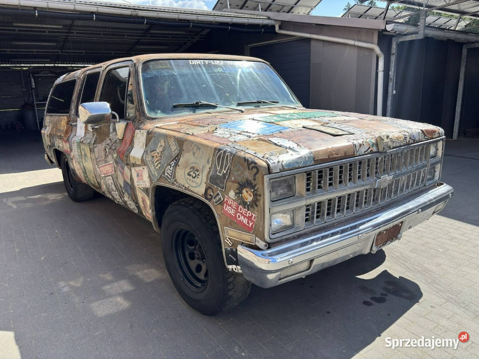 Chevrolet Blazer 1982 SUBURBAN klasyczny SUV tag biały