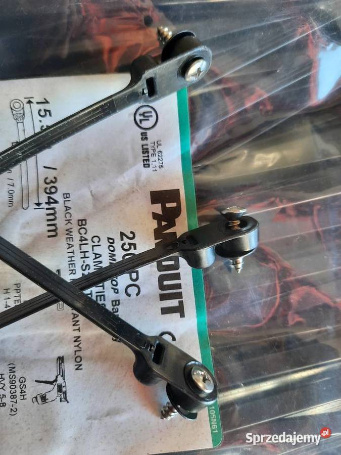 Opaska zaciskowa z wkrętem nierdzewnym jacht Żeglarstwo sprzedam