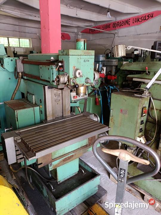 Wiertarka kolumnowa ze stołem krzyżowym Maków Podhalański