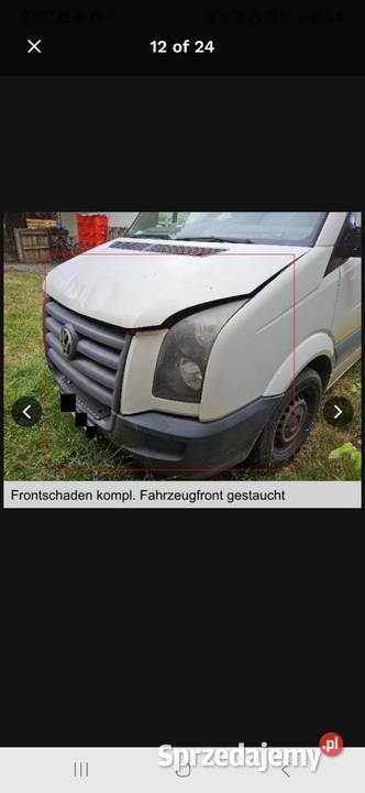 Crafter klima 1 właściciel z Niemiec Samochody dostawcze lubuskie Gorzów Wielkopolski