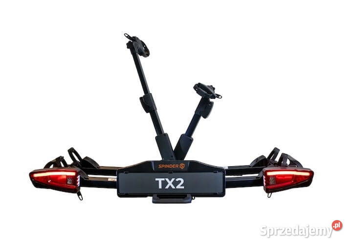 Bagażnik Platforma rowerowa SPINDER TX2 LED Black - na 2 rowery
