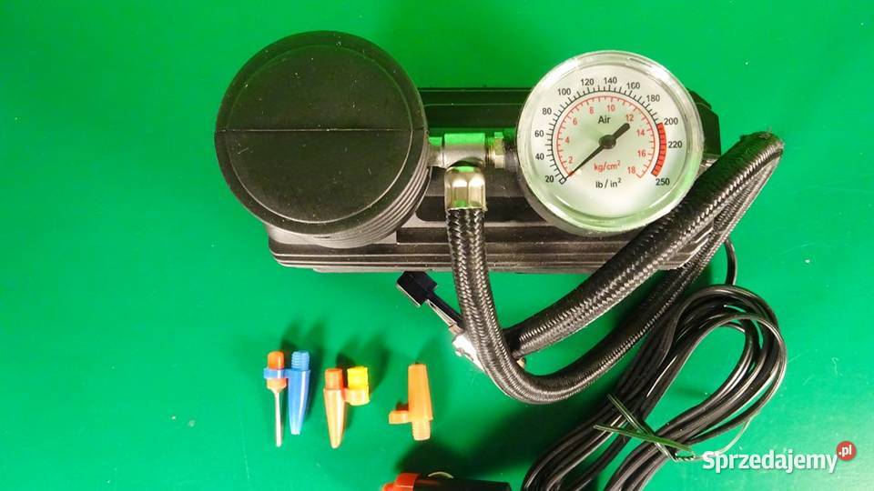 MINI KOMPRESOR SAMOCHODOWY SPRĘŻARKA POMPKA 250