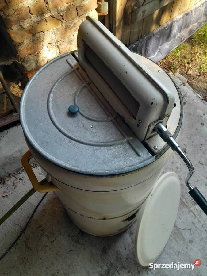 Stara pralka SHL Frania z wyżymaczką retro śląskie