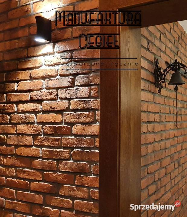 Płytki ze starych cegieł lico ceglane Pasłęk