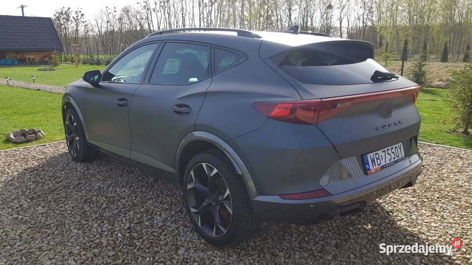 CUPRA FORMENTOR 15 TSI 150 Bezwypadkowy Pierwszy czujnik deszczu Formentor Warszawa