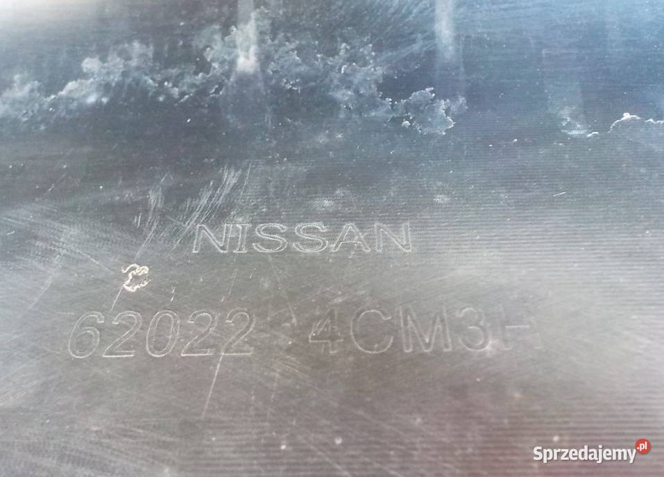 ZDERZAK PRZEDNI PRZÓD NISSAN XTRAIL PDC SPRYSKI wielkopolskie Nowy Tomyśl sprzedam