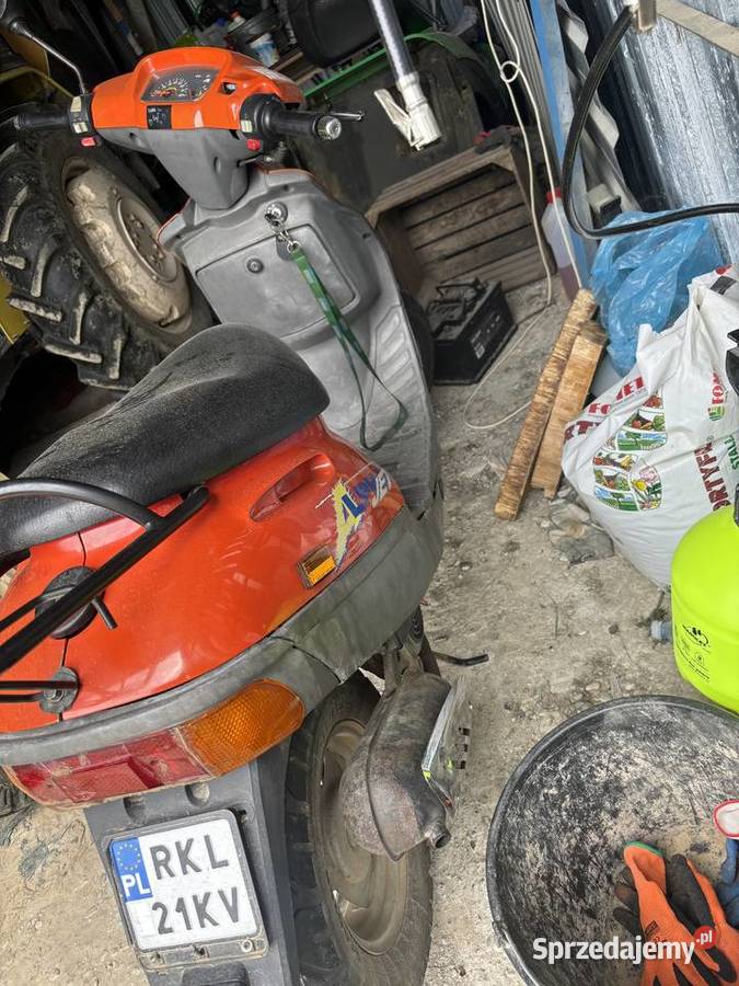 Skuter 50 zarejestrowany opłacony Barton Grzegorzówka