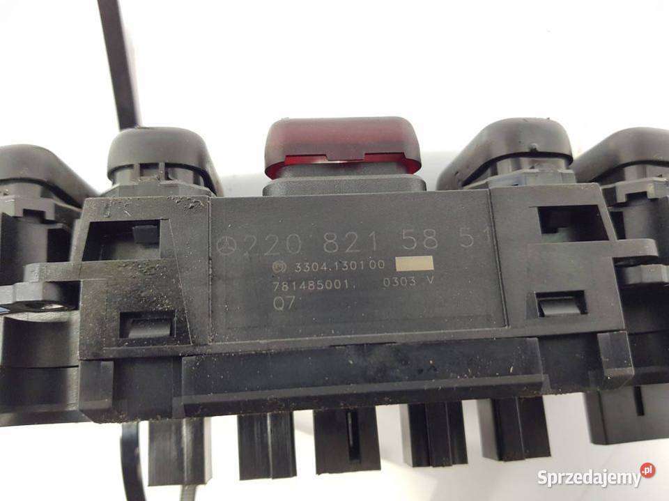 PRZEŁĄCZNIK PANEL A2208215851 MERCEDES W220 Lipno