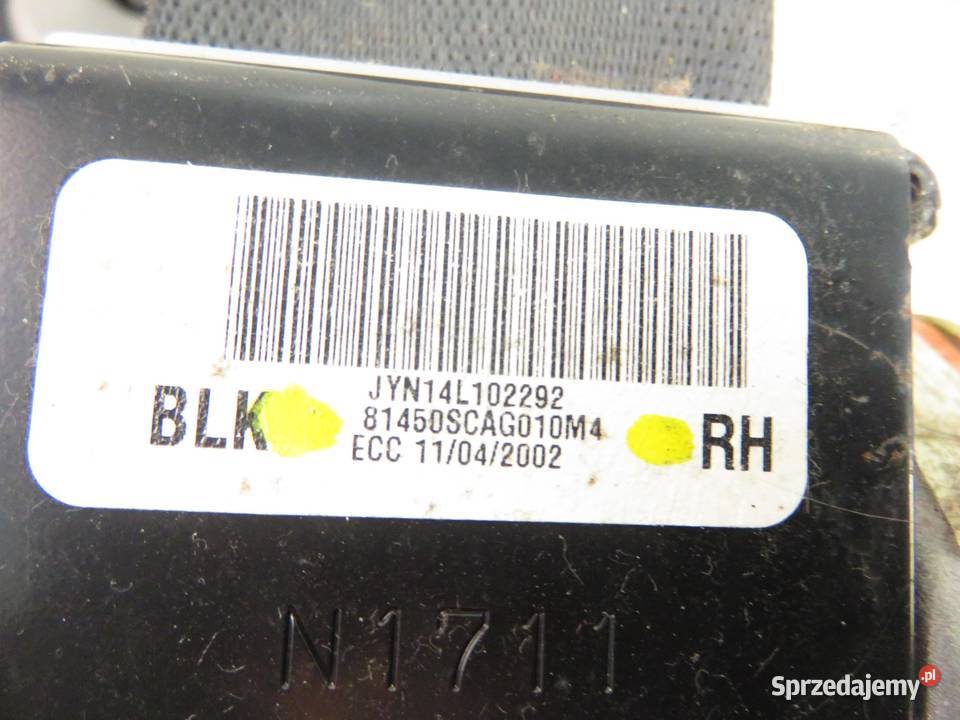 PAS PRAWY PRZEDNI HONDA CRV II RD TEAF6EJ010