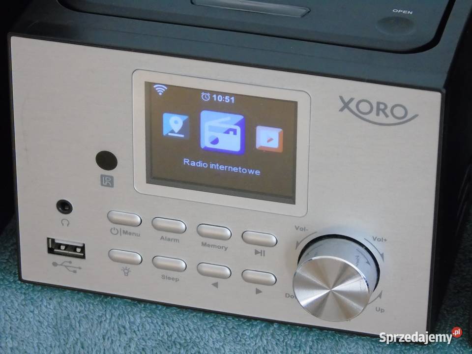 Zestaw Audio CD USB WiFi BT DAB FM sprawne Wieże i miniwieże Jasło