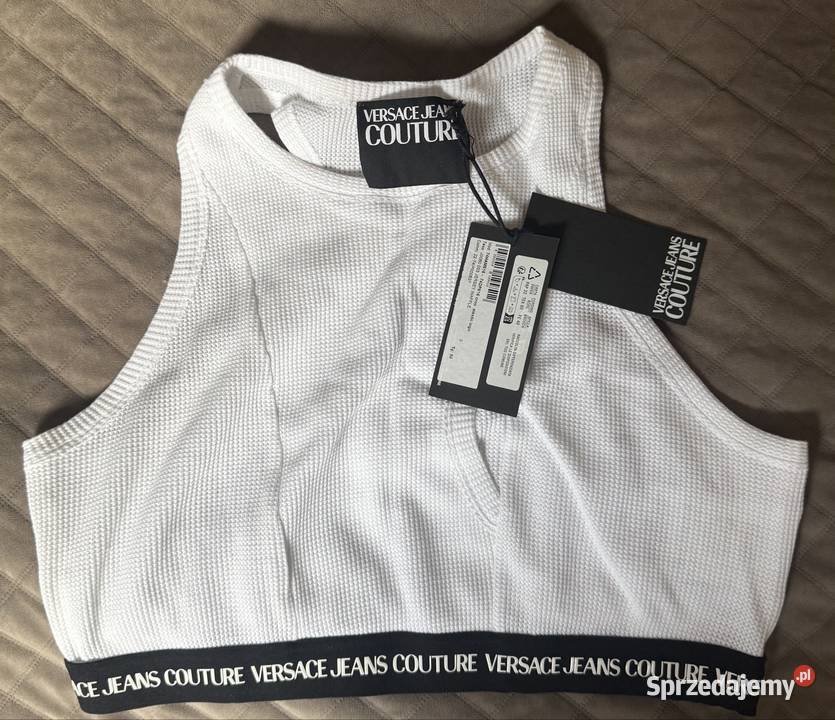 Biały Top Versace Jeans Couture Lublin