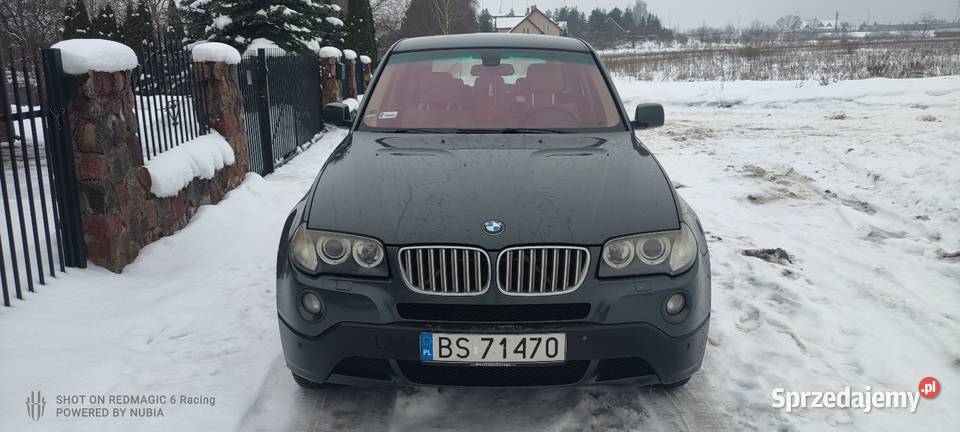 BMW X3 30SD 2006r podlaskie Suwałki