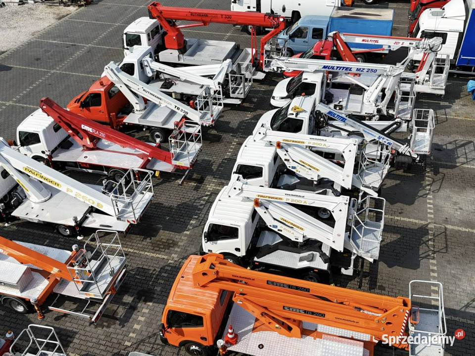 Nissan Zwyżka Podnośnik Koszowy 4X4 CABSTAR Samochody ciężarowe