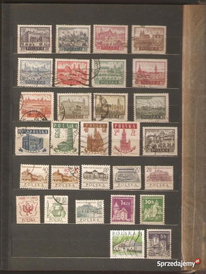 Album znaczkami ŚWIATA łódzkie Wola Moszczenicka