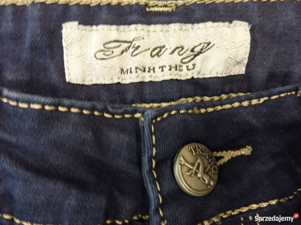 SPODNIE DAMSKIE JEANS ROZMIAR 3848 Dżins  Piła