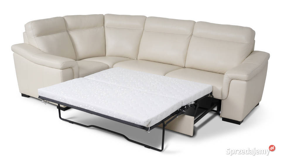 Narożnik ze spaniem Skóra różne kolory Wanat skóra Warszawa