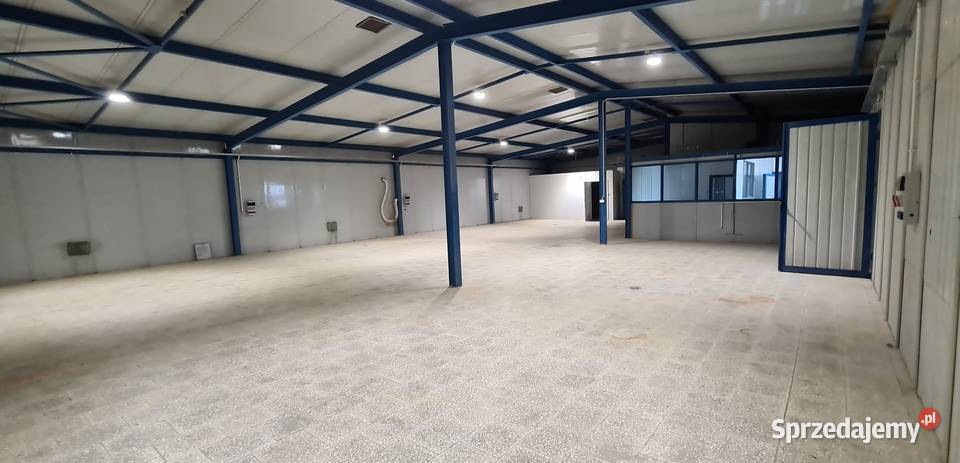 Hale magazynowe biuro o pow770 m2 działka 2640 Przeźmierowo