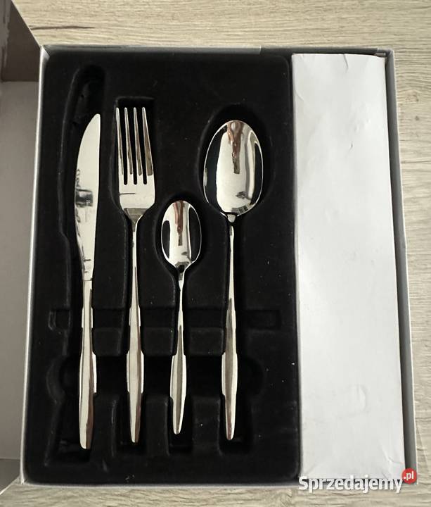 Zestaw sztućców 24 sztuki stal nierdzewna Łódź
