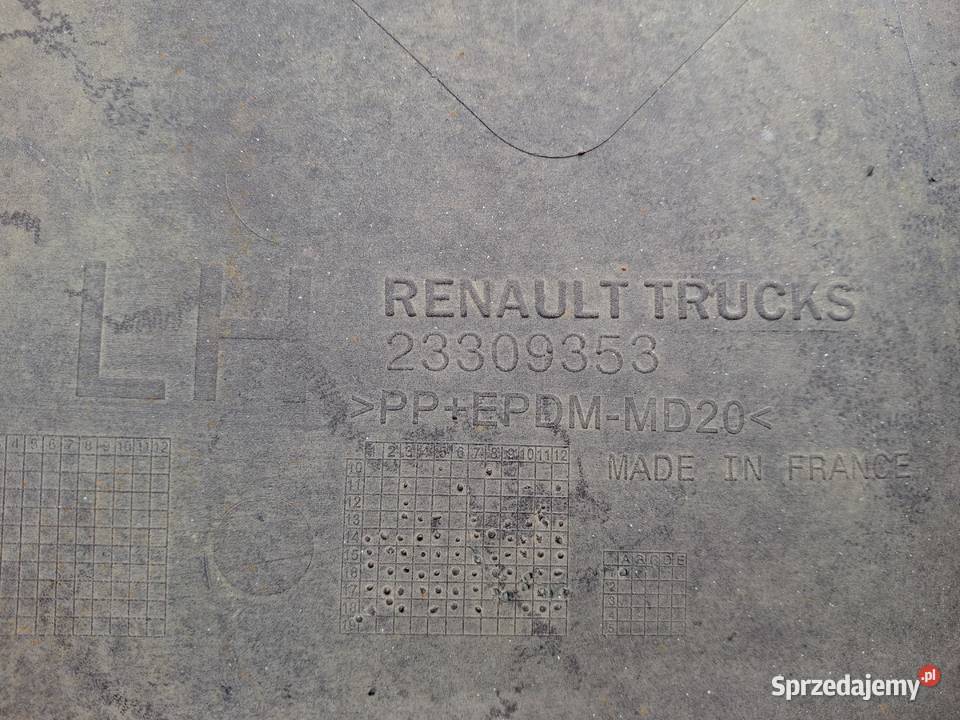 RENAULT RANGE T GAMA NAROŻNIK ZDERZAKA LEWY sprzedam