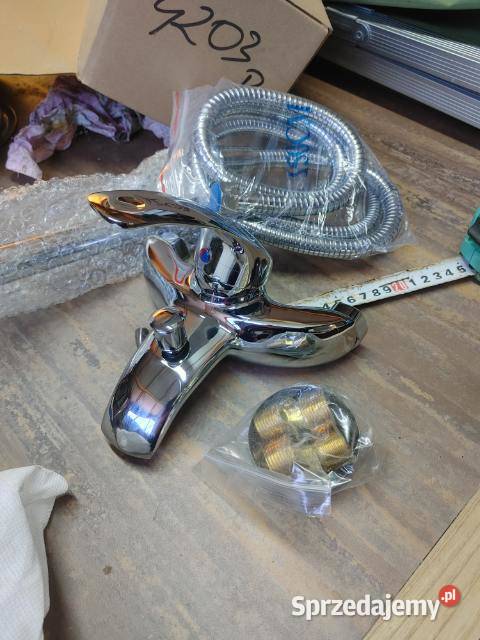 bateria wannowa prysznicowa z natrysiem 4203b Hydraulika i armatura Dom i Ogród Bosutów