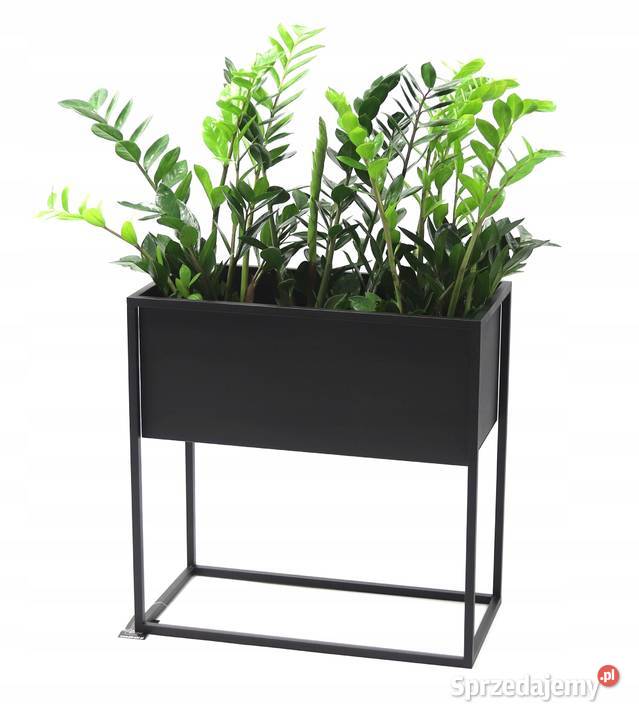 Kwietnik Metalowy Stojak Donica 60x60x30 inny kolor Sobienie-Jeziory