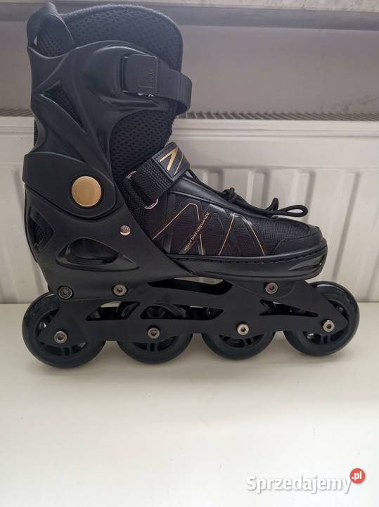 Rolki Raven 4x80 mm ABEC7 czarnezłote ABEC-7
