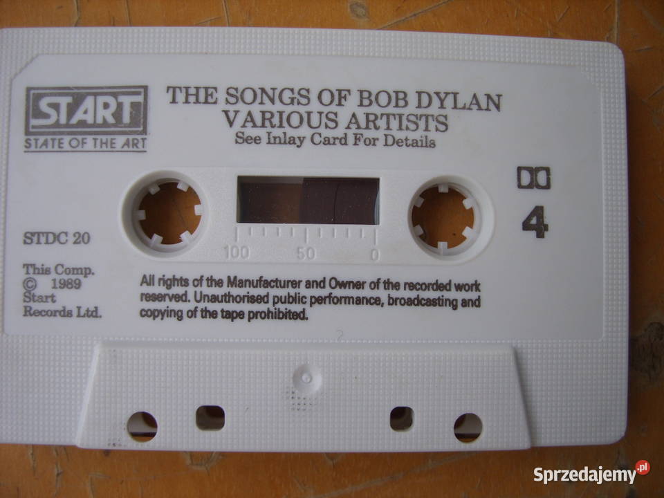 ROCK KASETAThe bwst of Bob Dylan2 kasety1989 kaseta dolnośląskie Wołów