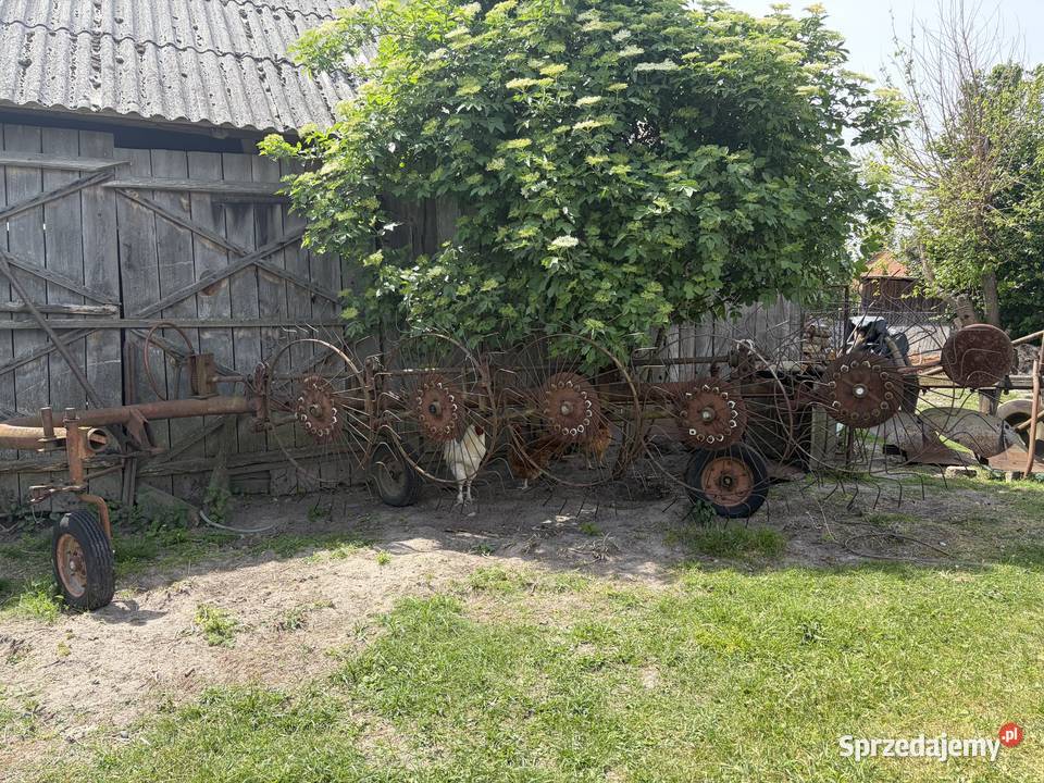 Przetrząsacz do zbioru i zgrabiania siana lubelskie Chełm