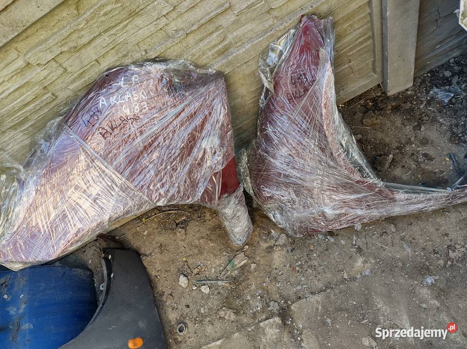 MERCEDES A KLASA W168 błotnik przód KOD LAKIERU