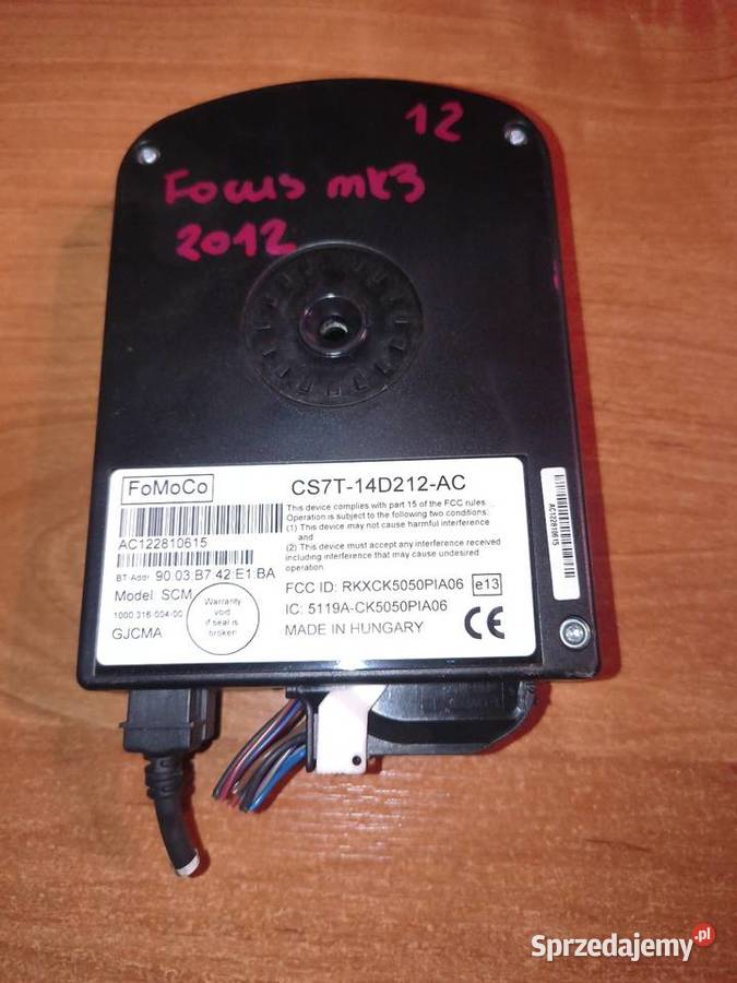Moduł sterownik Bluetooth USB Ford Mondeo MK4 Motoryzacja Strzałków