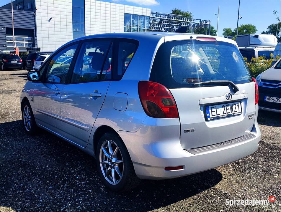 Toyota Corolla Verso 18 LPG AUTOMAT Corolla Verso Łódź