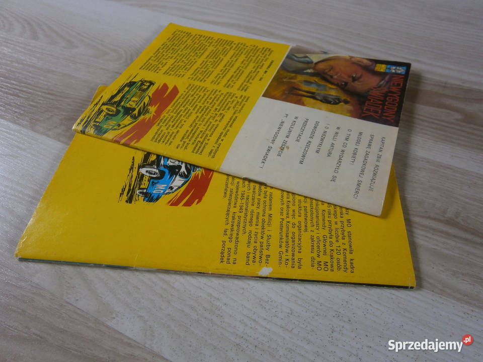 Na zakręcie Niewygodny świadek komiks 1981 seria Łódź