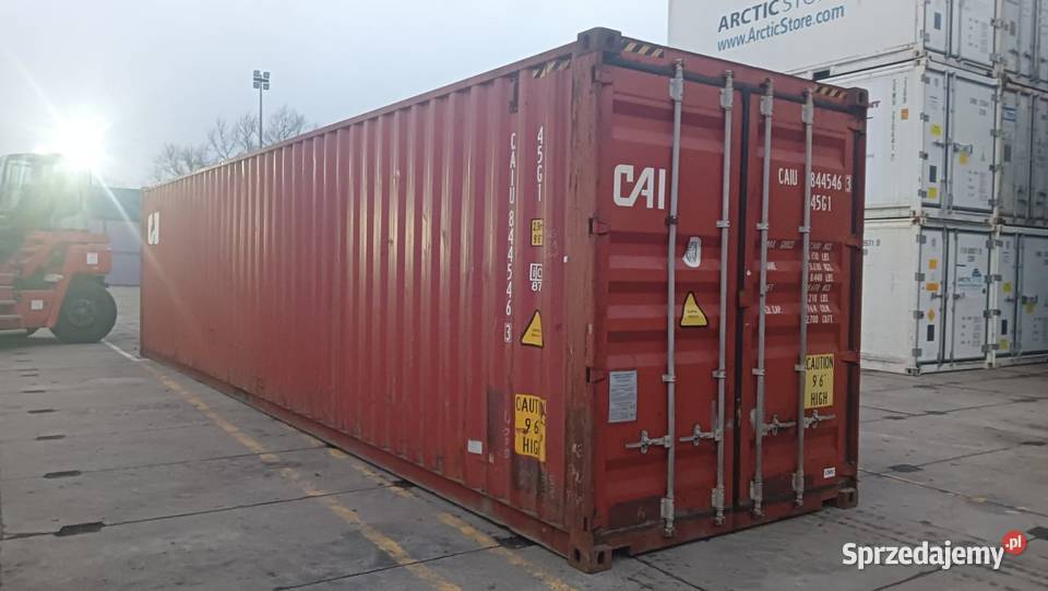 SPRZEDAM UŻYWANE Kontenery morskie 40HC CW 12 Bydgoszcz