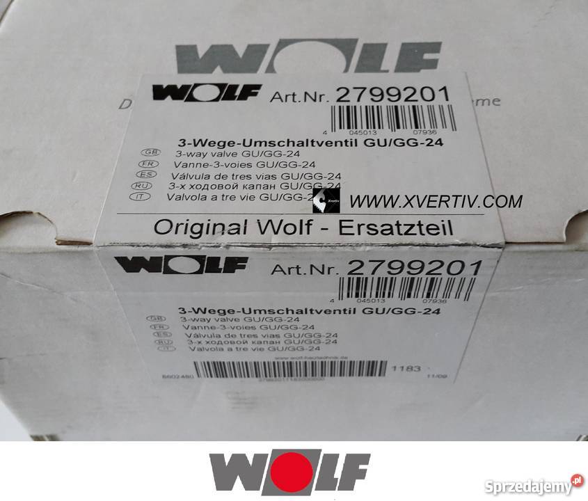Wolf Zawór 3drogowy do Pieca GUGGEK24 Z zespołem Kraków sprzedam